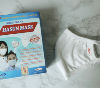 KHẨU TRANG VẢI 3 LỚP KHÁNG NƯỚC - KHÁNG GIỌT BẮN HS KT02