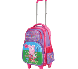 Balo cần kéo học sinh HS 803W_CK Peppa 2