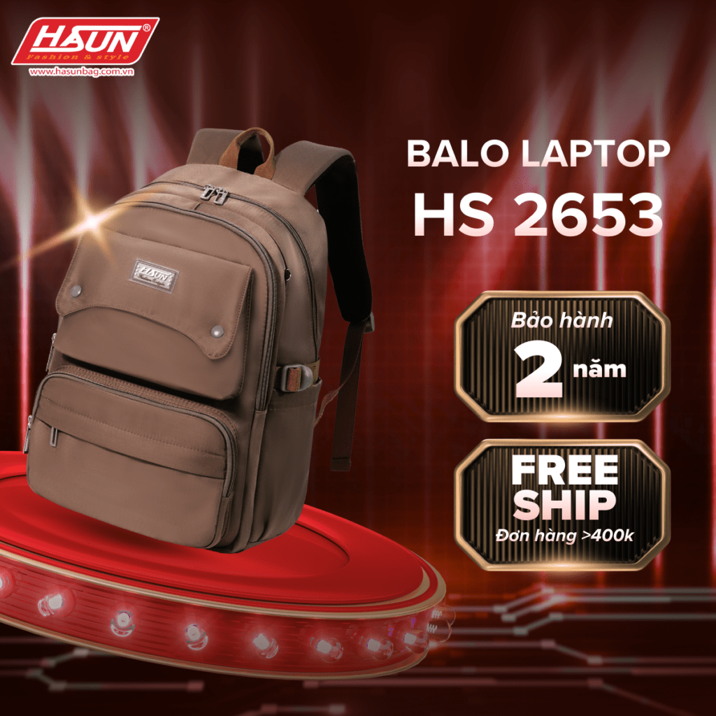 🎒 Top 2 balo đáng mua cho sinh viên 2026 từ HASUN 4 1